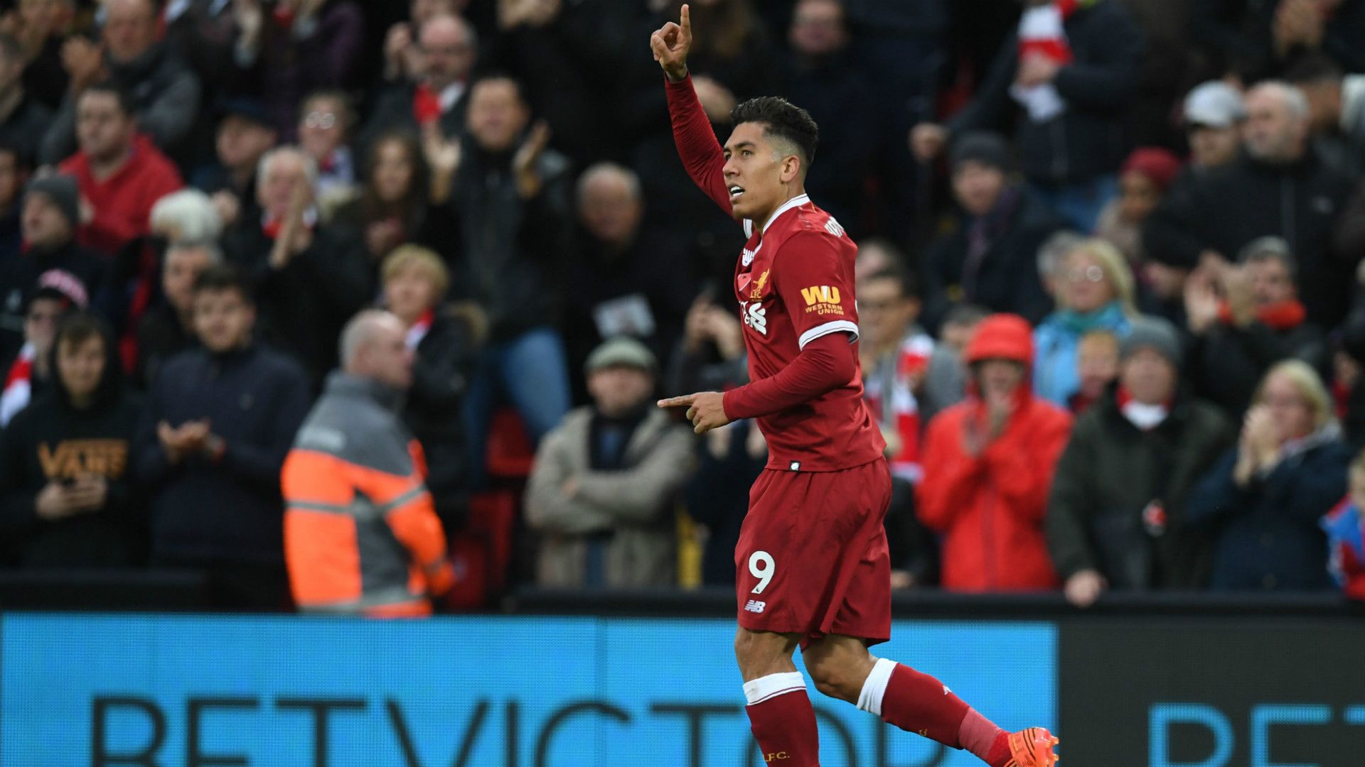 Roberto Firmino Liverpool Huddersfield Town Premier League