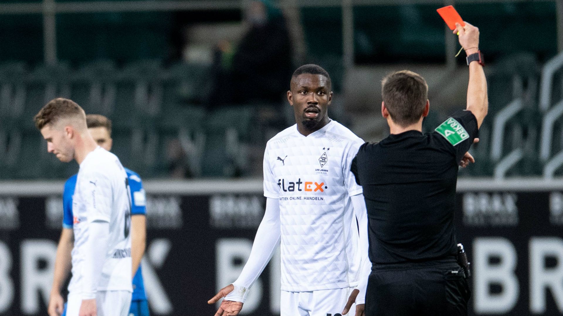 Marcus Thuram Borussia Monchengladbach vs Hoffenheim Bundesliga 2020-21
