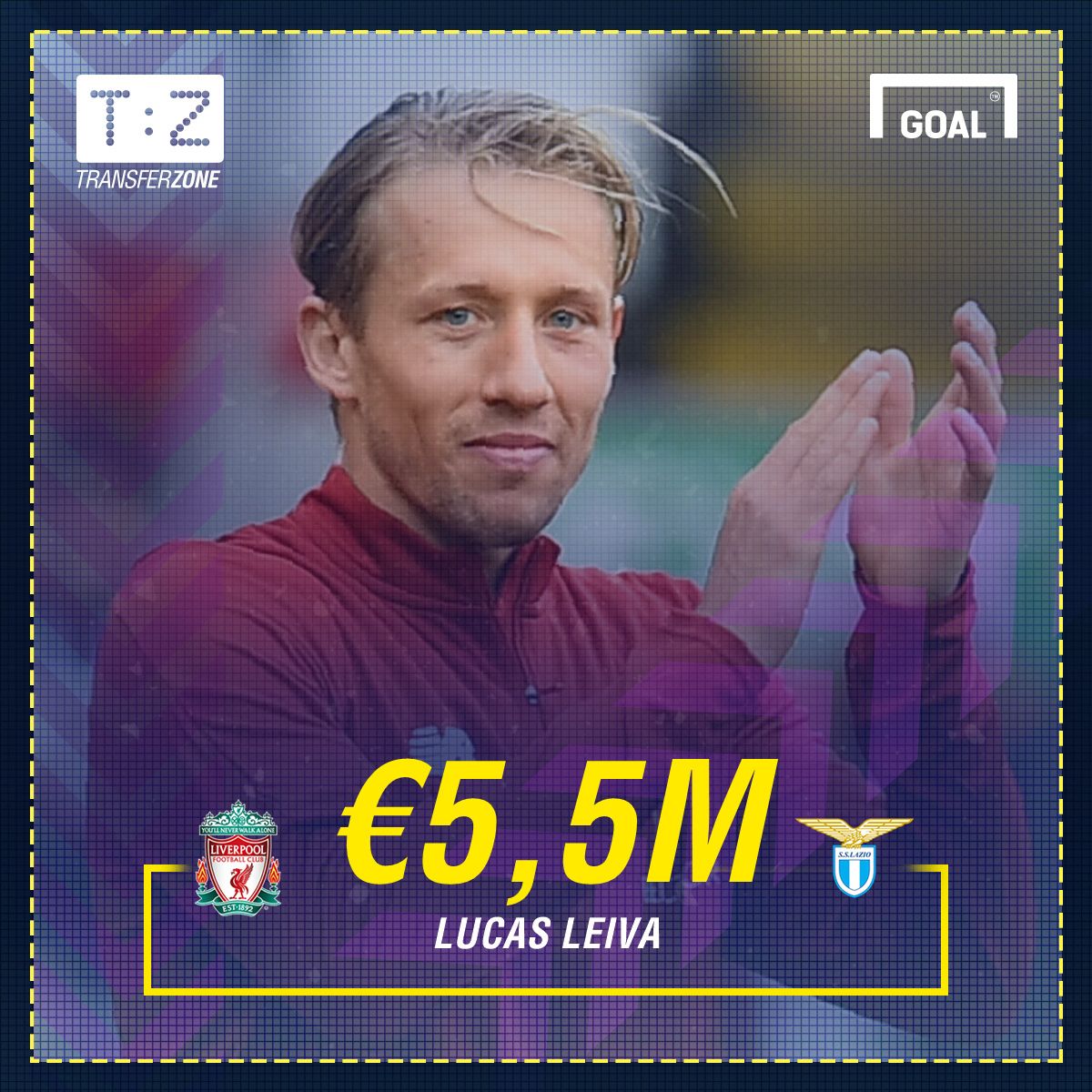 GFXID - Lucas Leiva, Liverpool - Lazio
