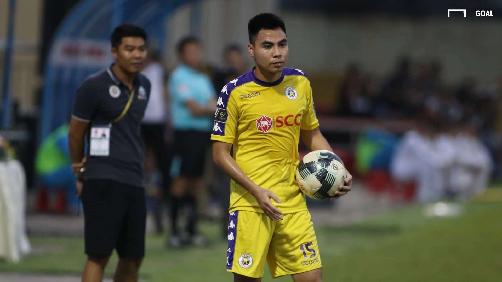 Pham Duc Huy Than Quang Ninh vs Ha Noi FC Round 26 V.League 2019