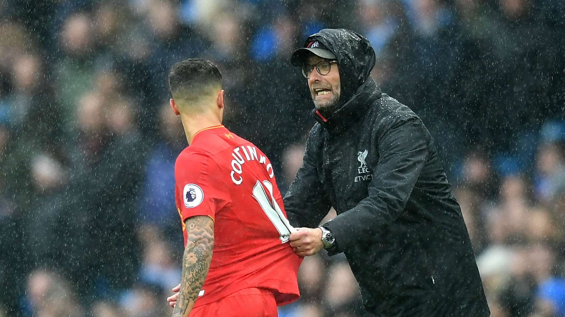 Philippe Coutinho Jurgen Klopp Liverpool