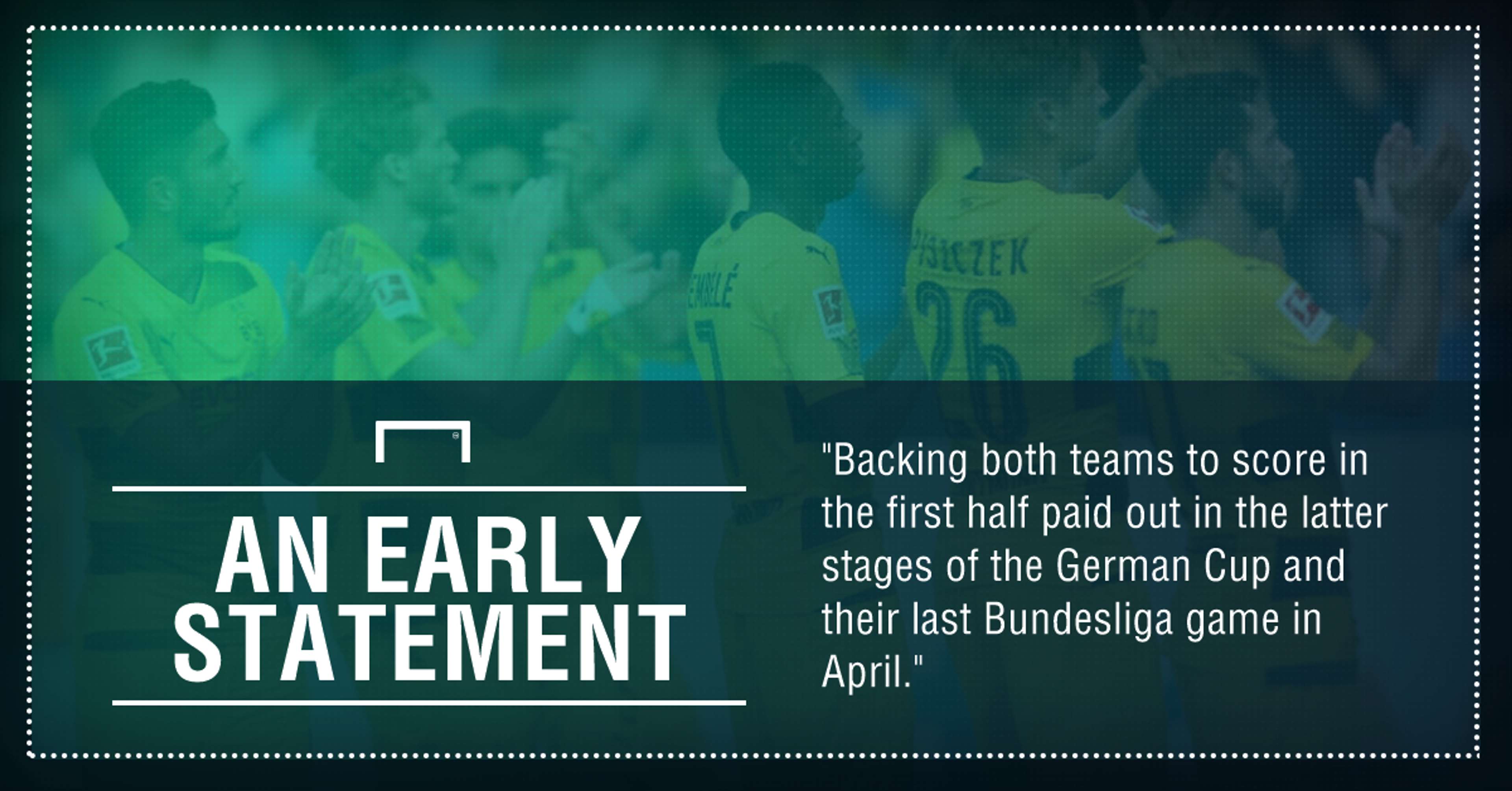 GFX Borussia Dortmund Bauern Munich betting
