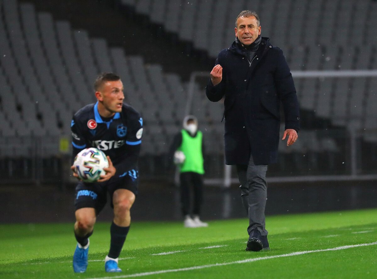 Serkan Asan Abdullah Avci Trabzonspor vs. Basaksehir 01/27/21