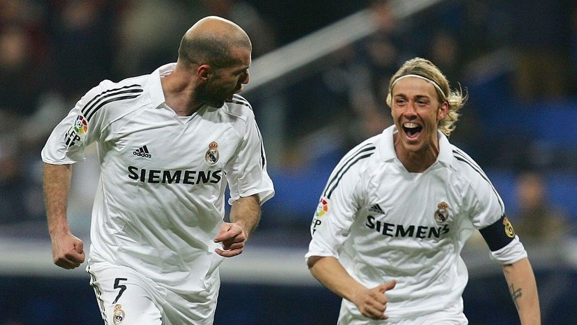 Zinedine Zidane Guti Real Madrid