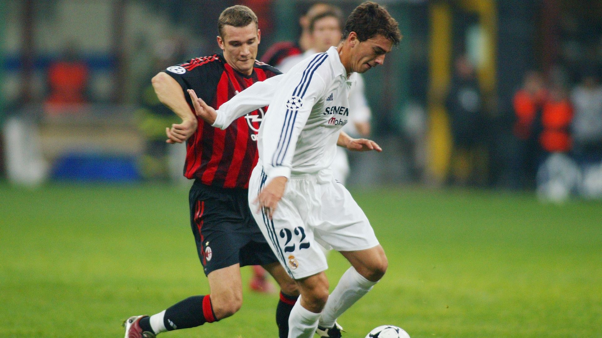Oscar Minambres Milan vs Real Madrid 11.26.2002