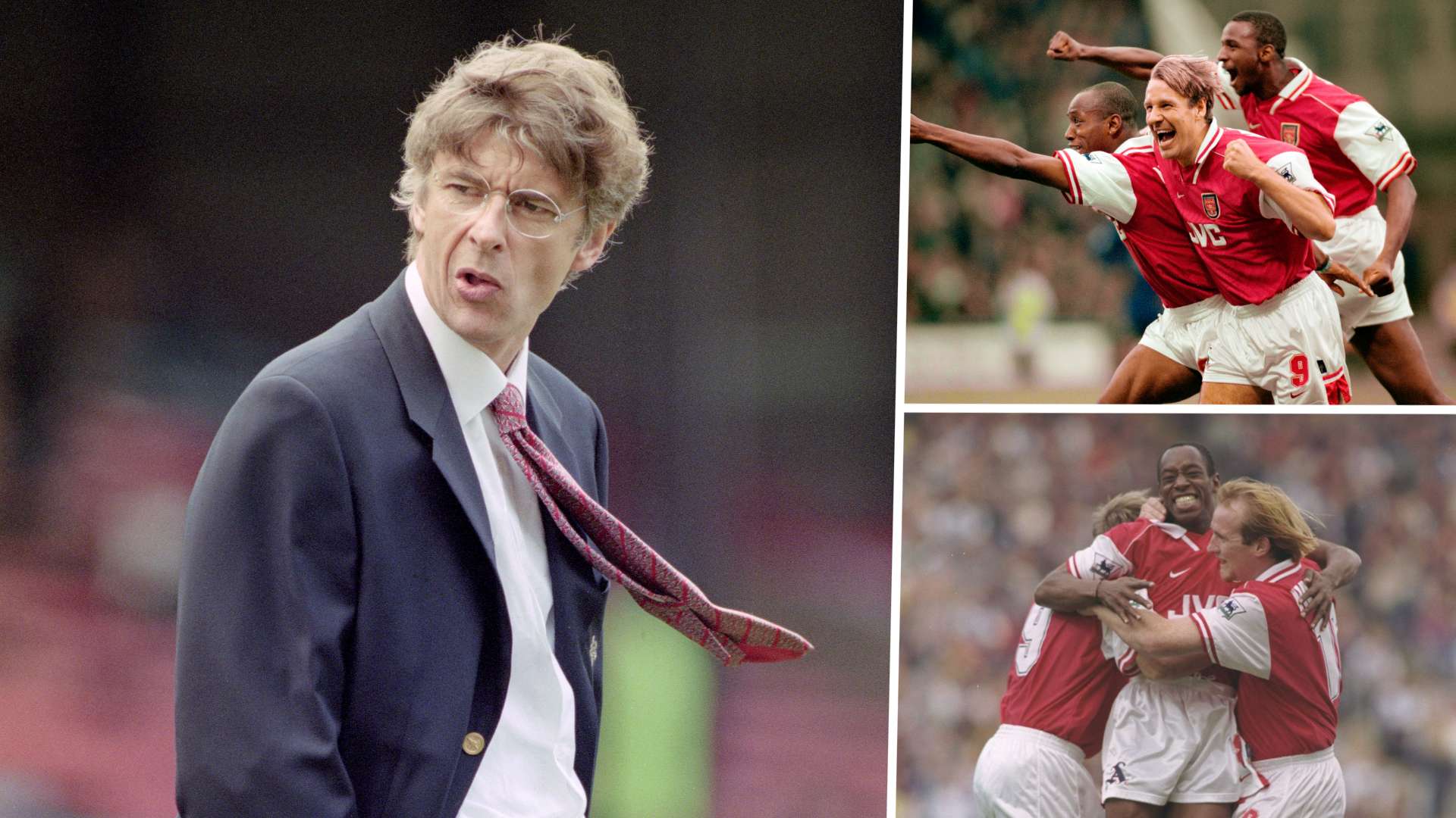 Arsene Wenger Arsenal 1996
