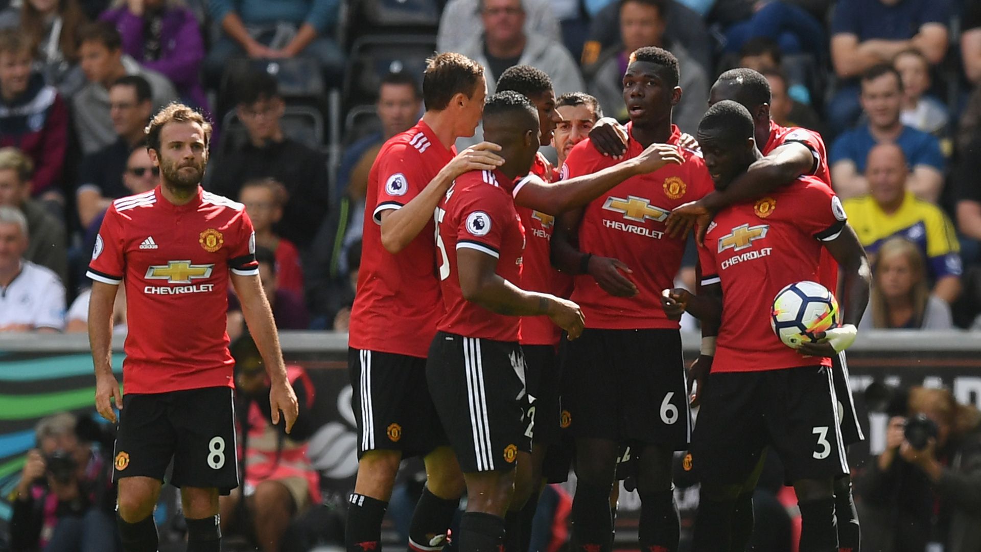 Juan Mata Manchester United 19082017