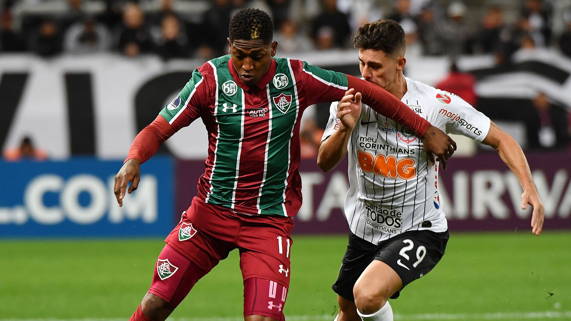 Danilo Avelar Yony Gonzalez Corinthians Fluminense Copa Sul-Americana 22082019