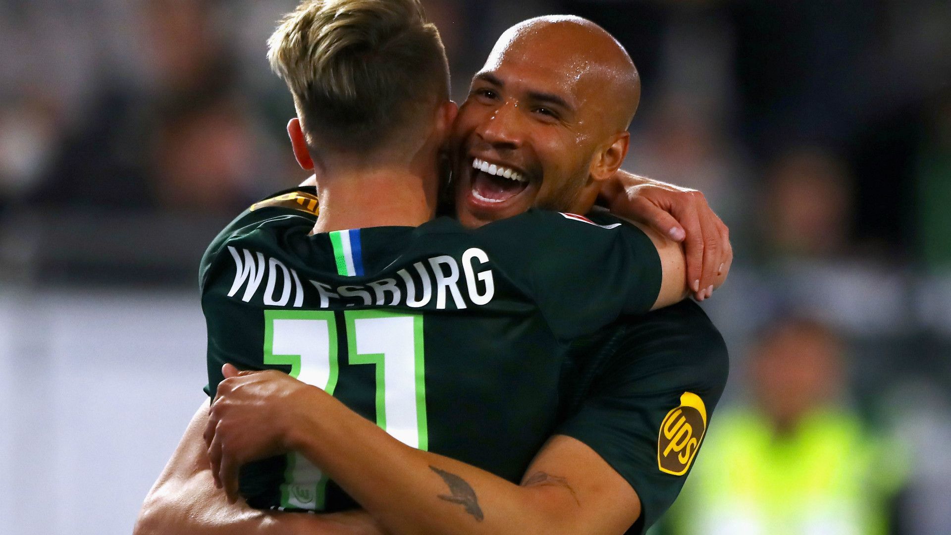 JOHN ANTHONY BROOKS WOLFSBURG GERMAN BUNDESLIGA 22042019