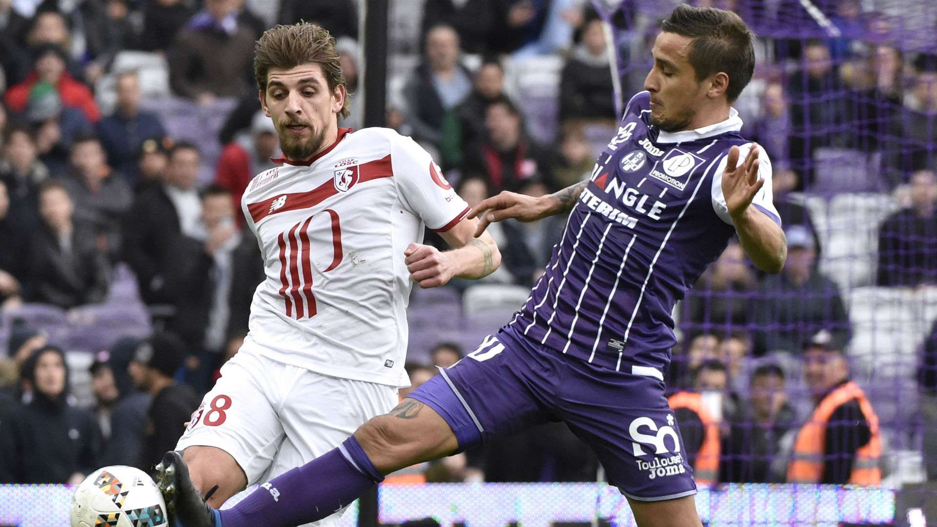 Oscar Trejo Toulouse Lille Ligue 1 05032017