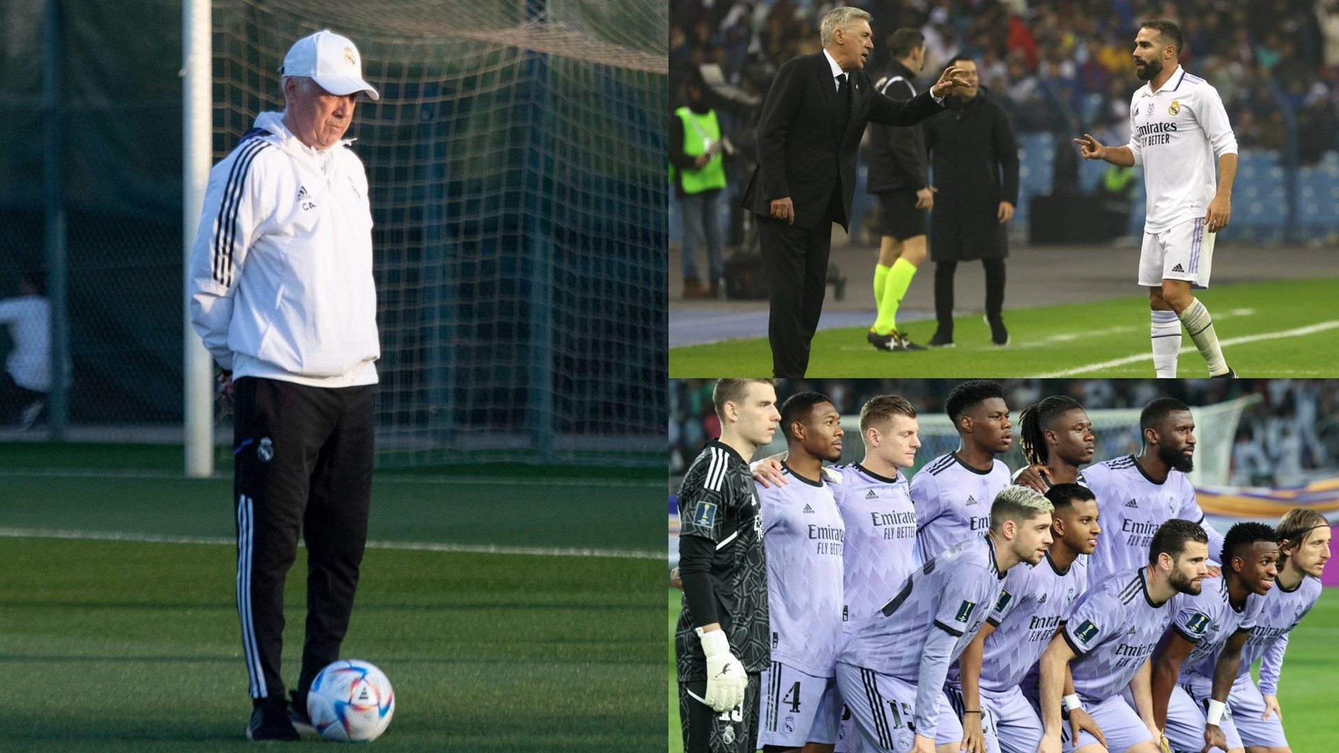 Carlo Ancelotti, Dani Carvajal, Real Madrid GFX