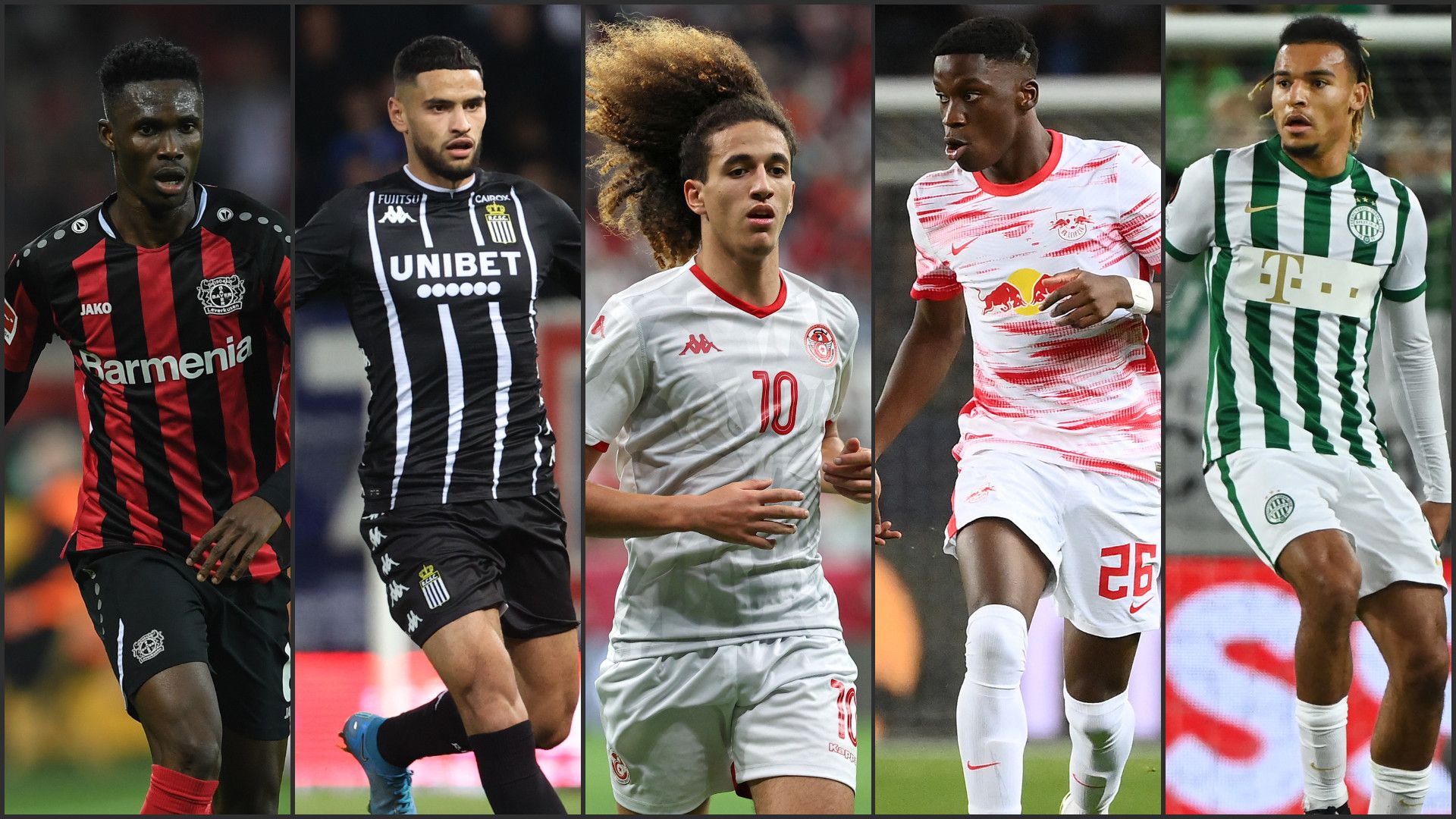 AFCON young players mix