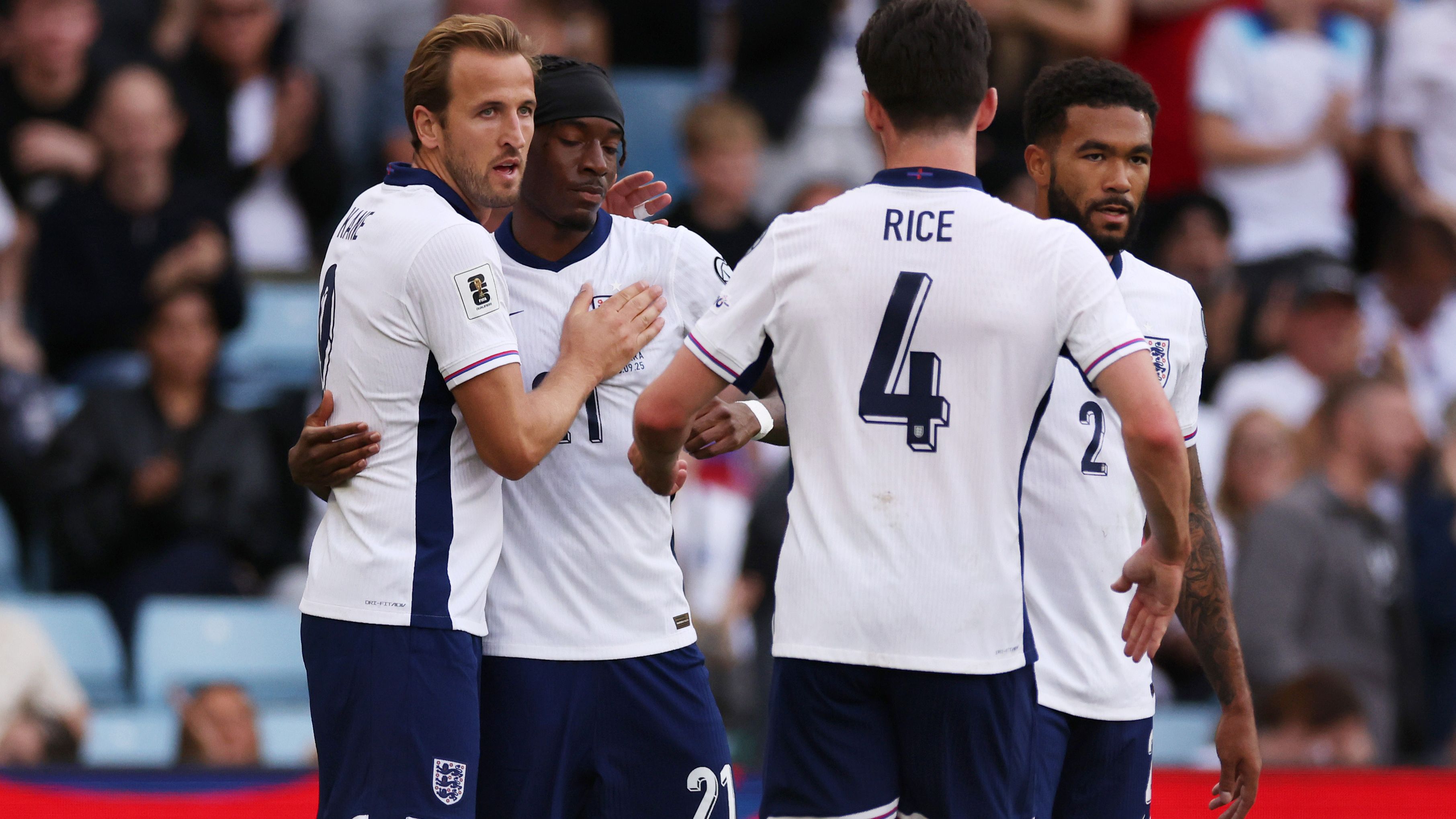 England celebrate 2025