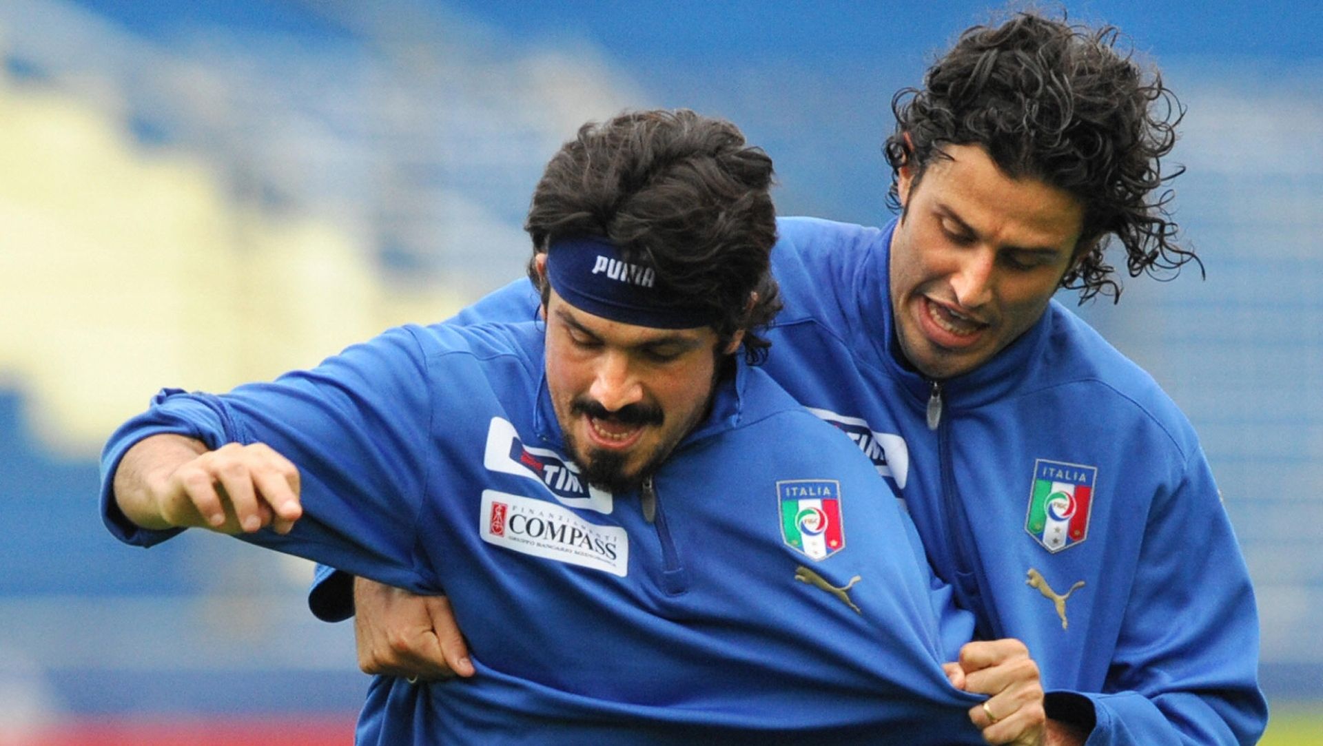 Gennaro Gattuso Fabio Grosso Italy