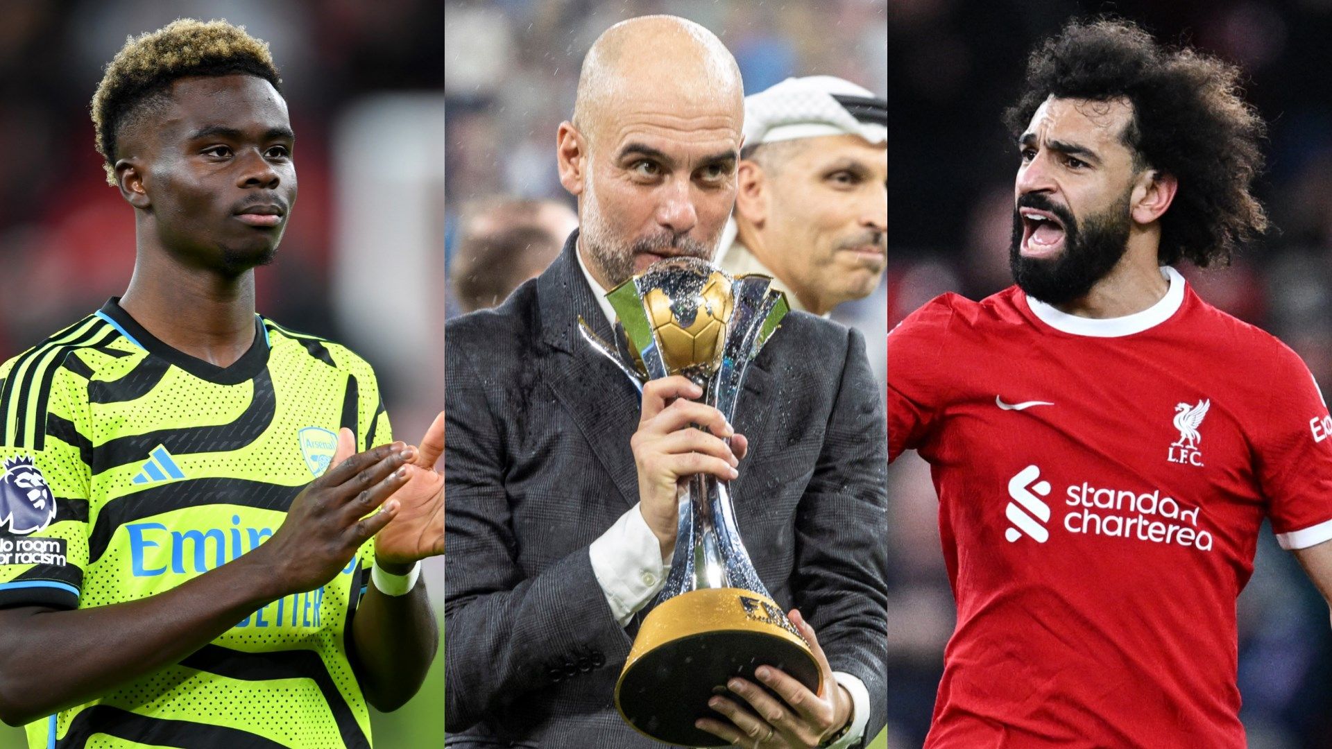 Saka Guardiola Salah GFX