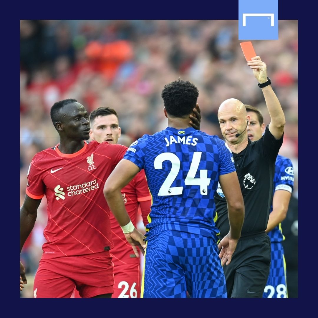 Reece James red card GFX