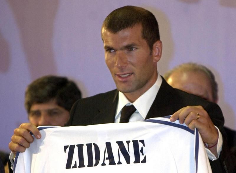 Zinedine Zidane, 2001