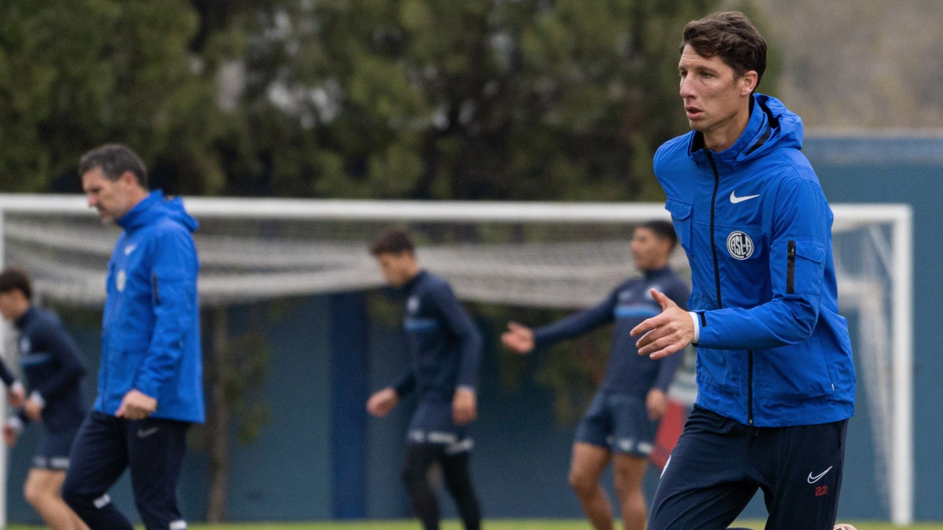 Gaston Campi San Lorenzo Entrenamiento 2023