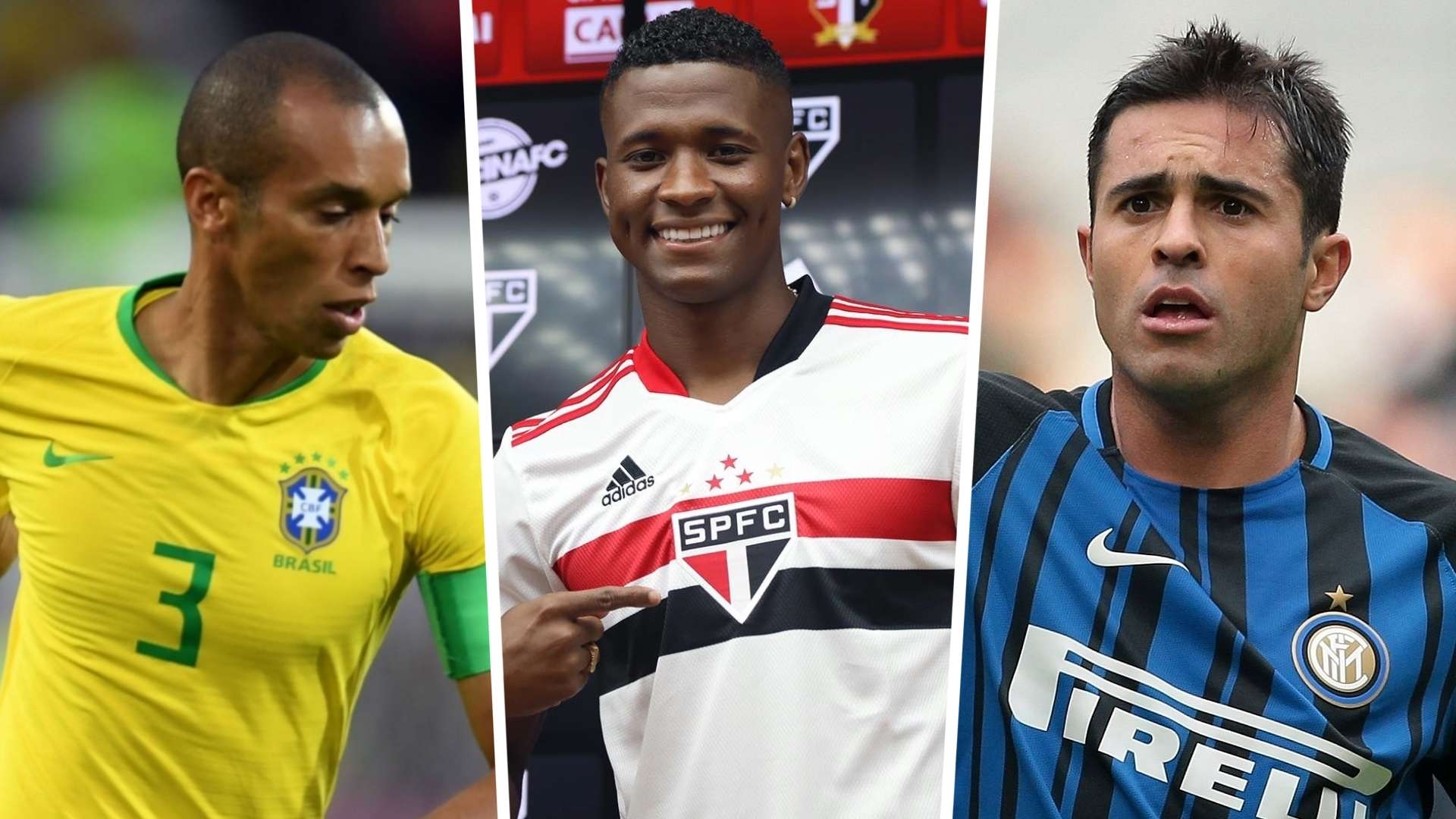 Miranda, Orejuela e Éder - São Paulo 2021