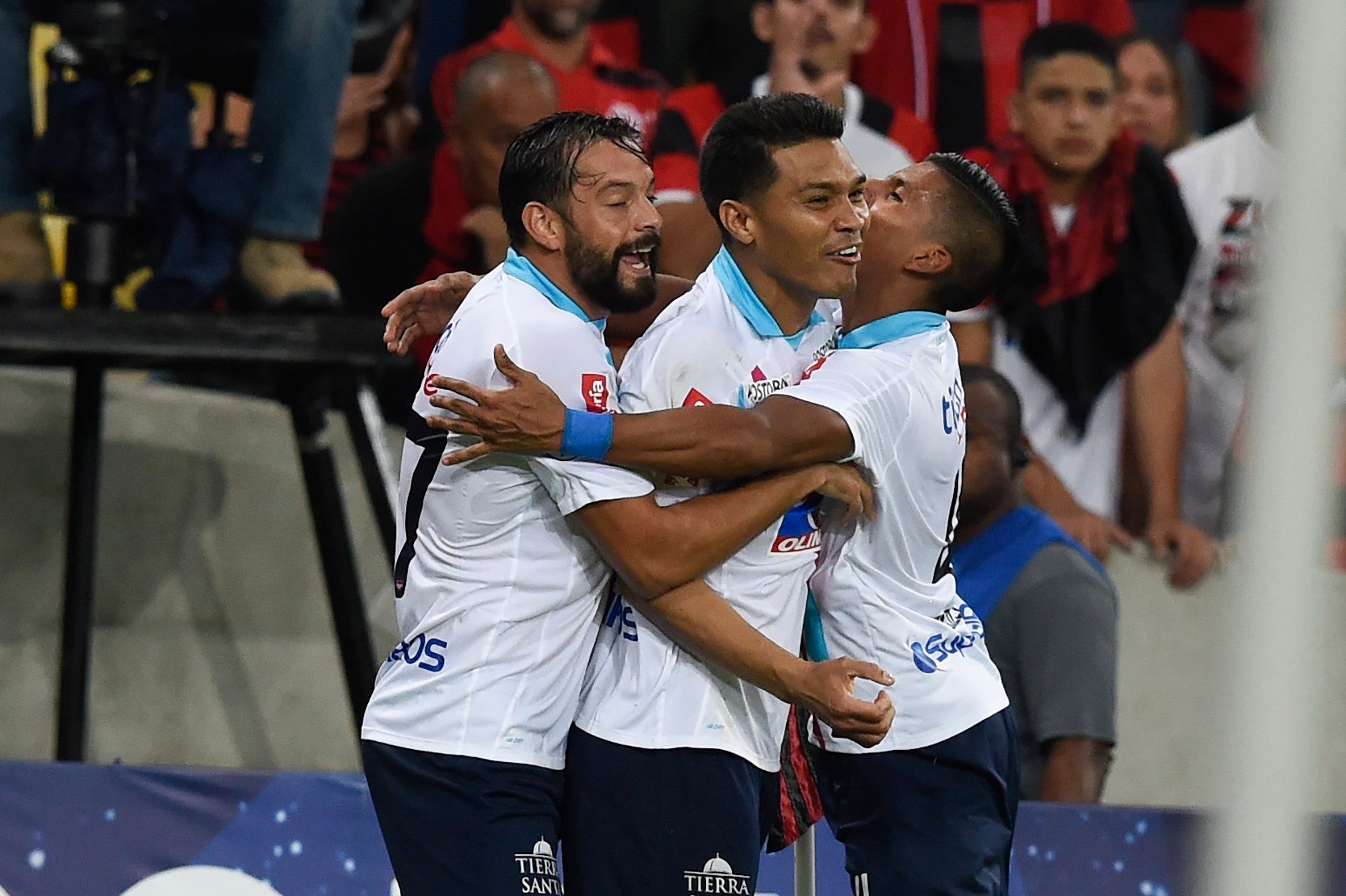 Teófilo Gutiérrez gol  Junior de Barranquilla a Flamengo Copa Sudamericana