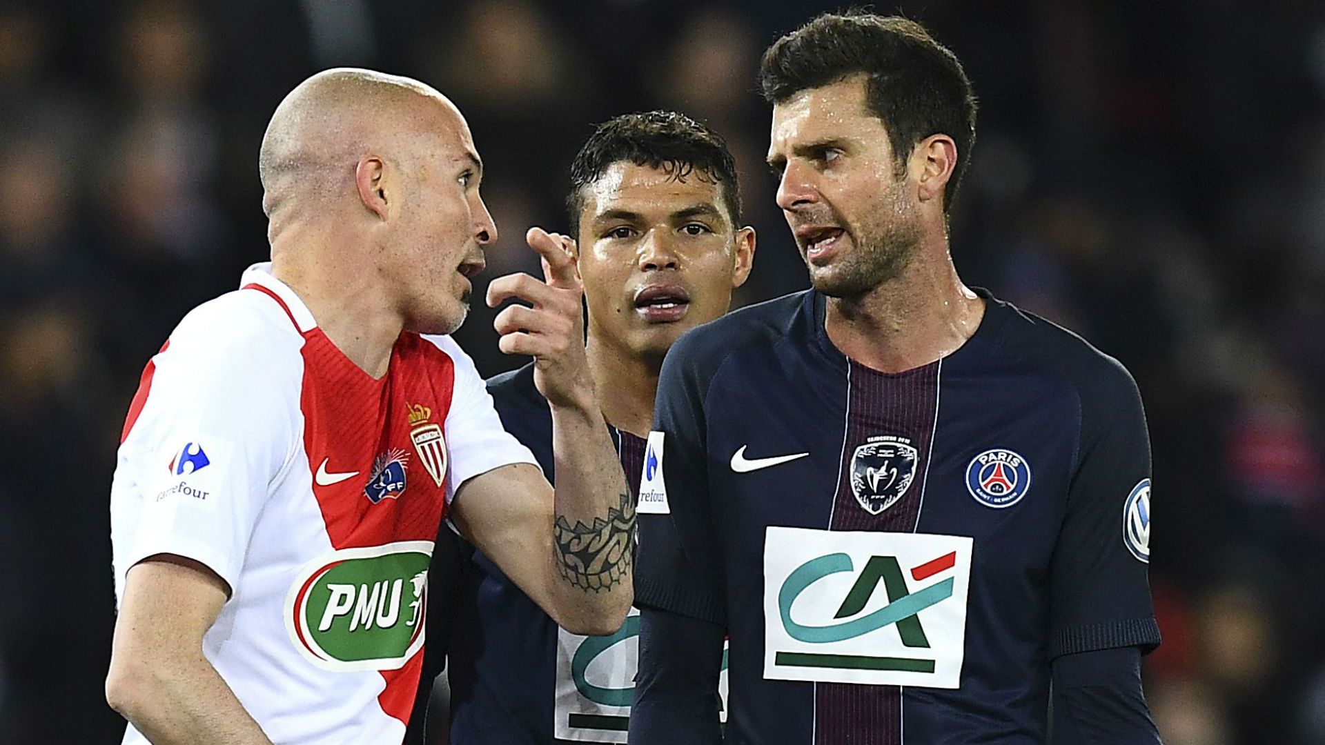 Thiago Motta PSG Monaco Coupe de France 26042017