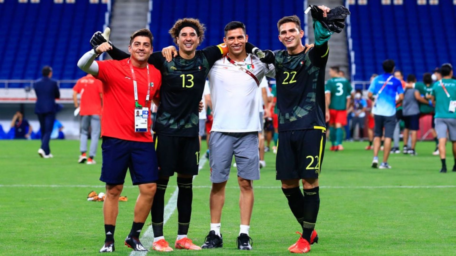Porteros Selección mexicana Tokyo 2020