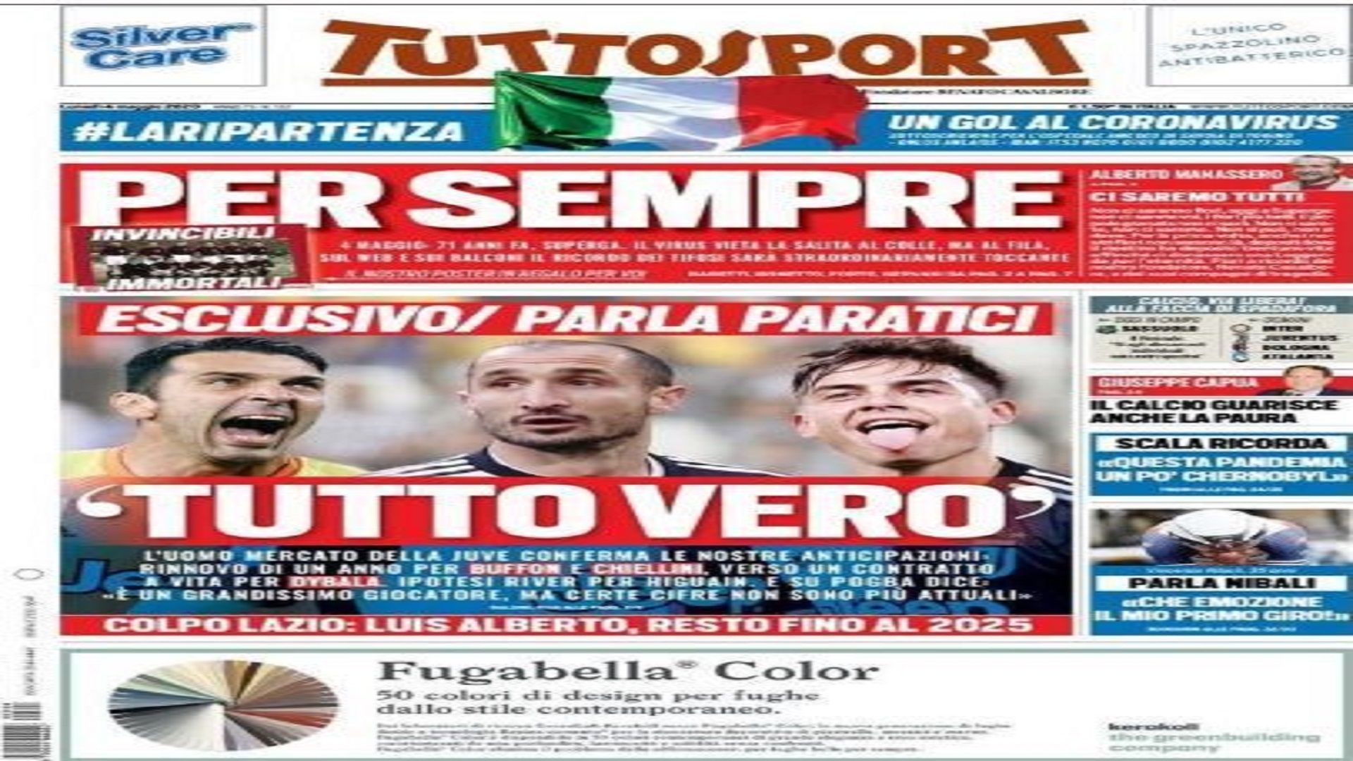 4 May Tuttosport