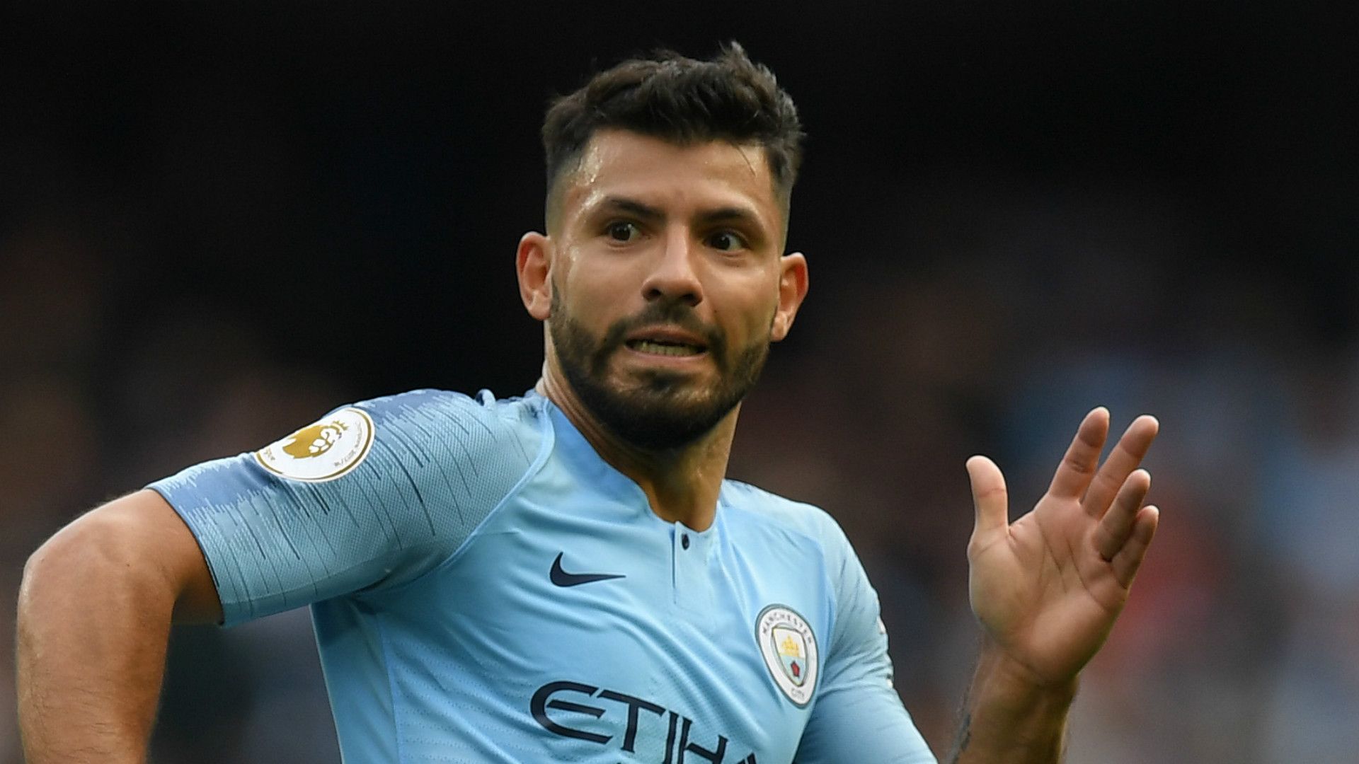 Sergio Aguero Manchester City 2018-19