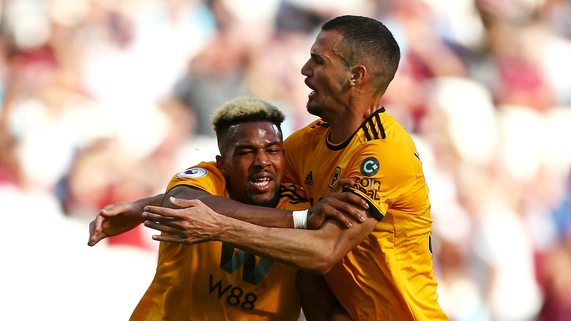 Adama Traore, Leo Bonatini - West Ham vs. Wolverhampton Wanderers