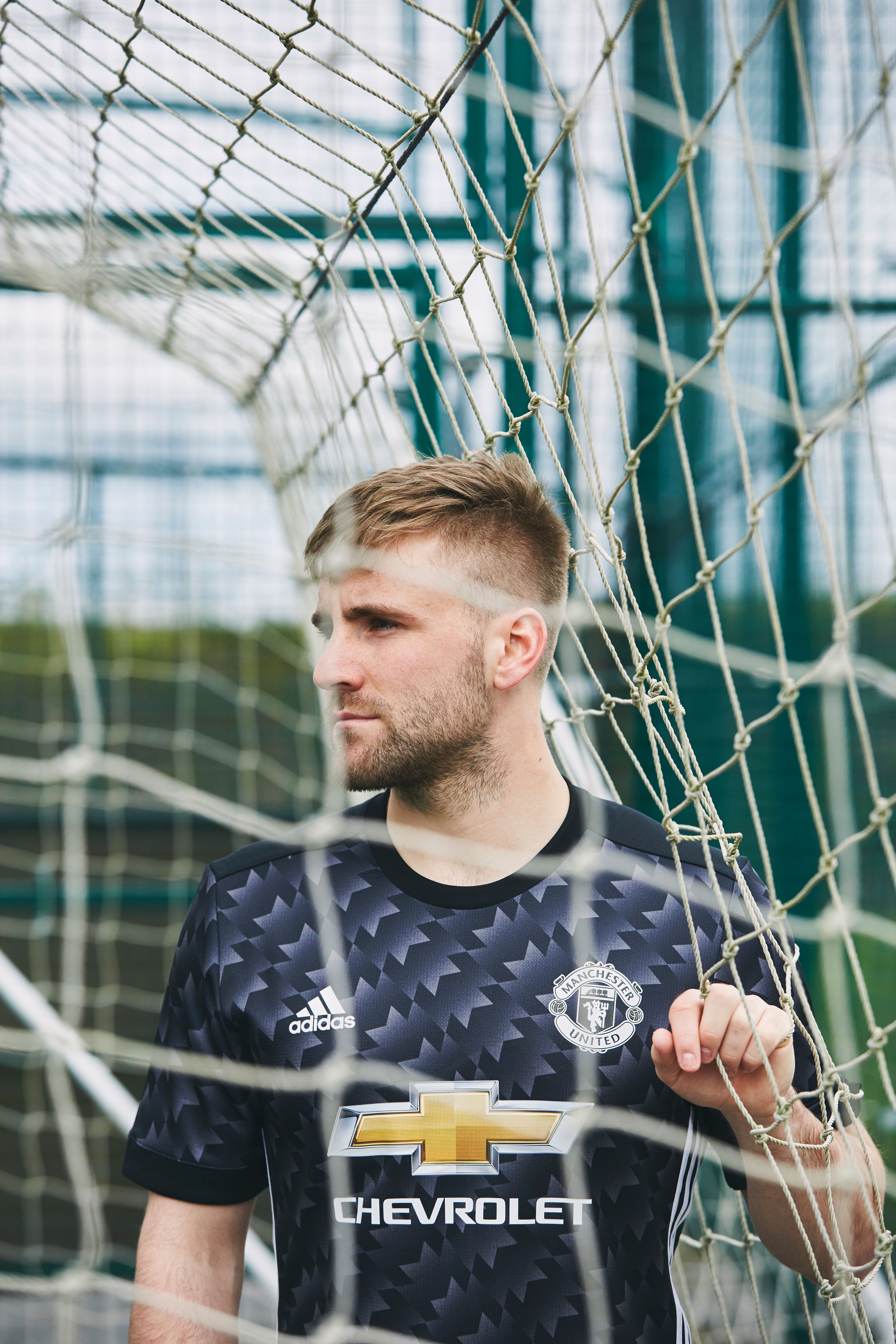 Luke Shaw Manchester United Away Kit 2017-18