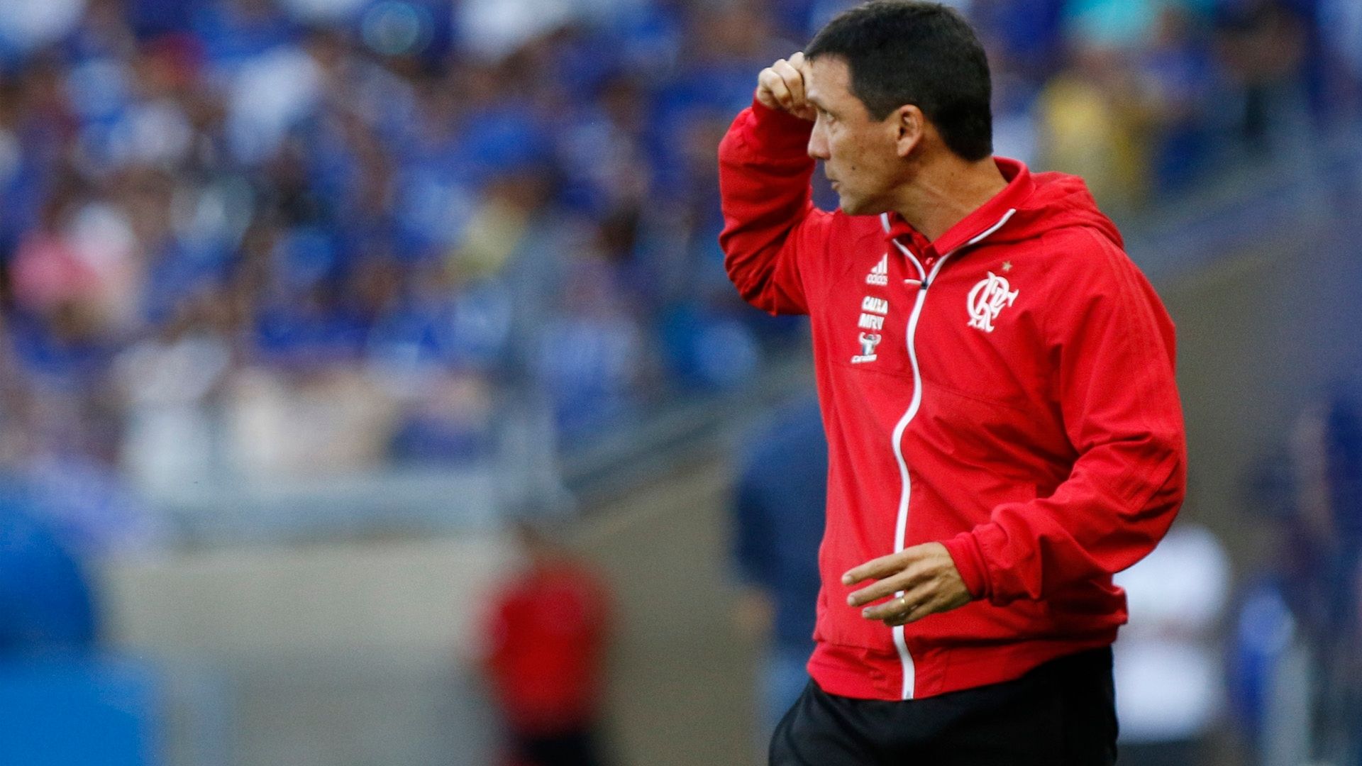 Zé Ricardo Flamengo x Cruzeiro Mineirão Brasileirão 16 07 17