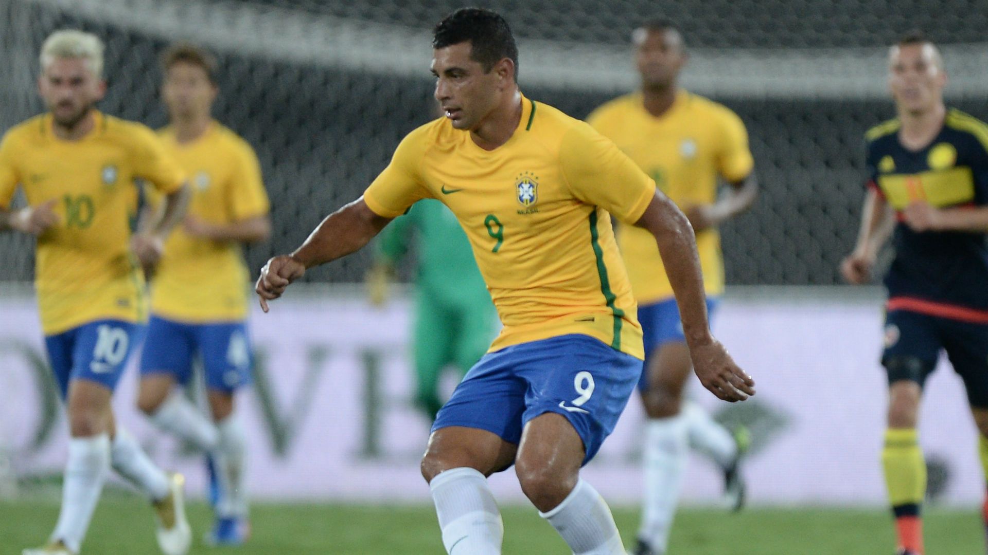 Diego Souza Brasil vs Colombia amistoso 25 01 2017