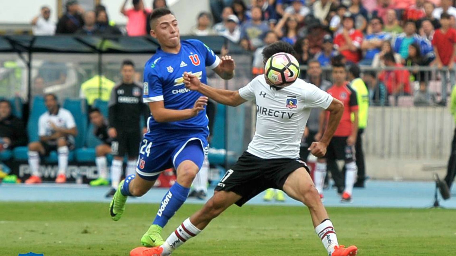 Iván Rozas y Gabriel Suazo Superclásico chile 080417