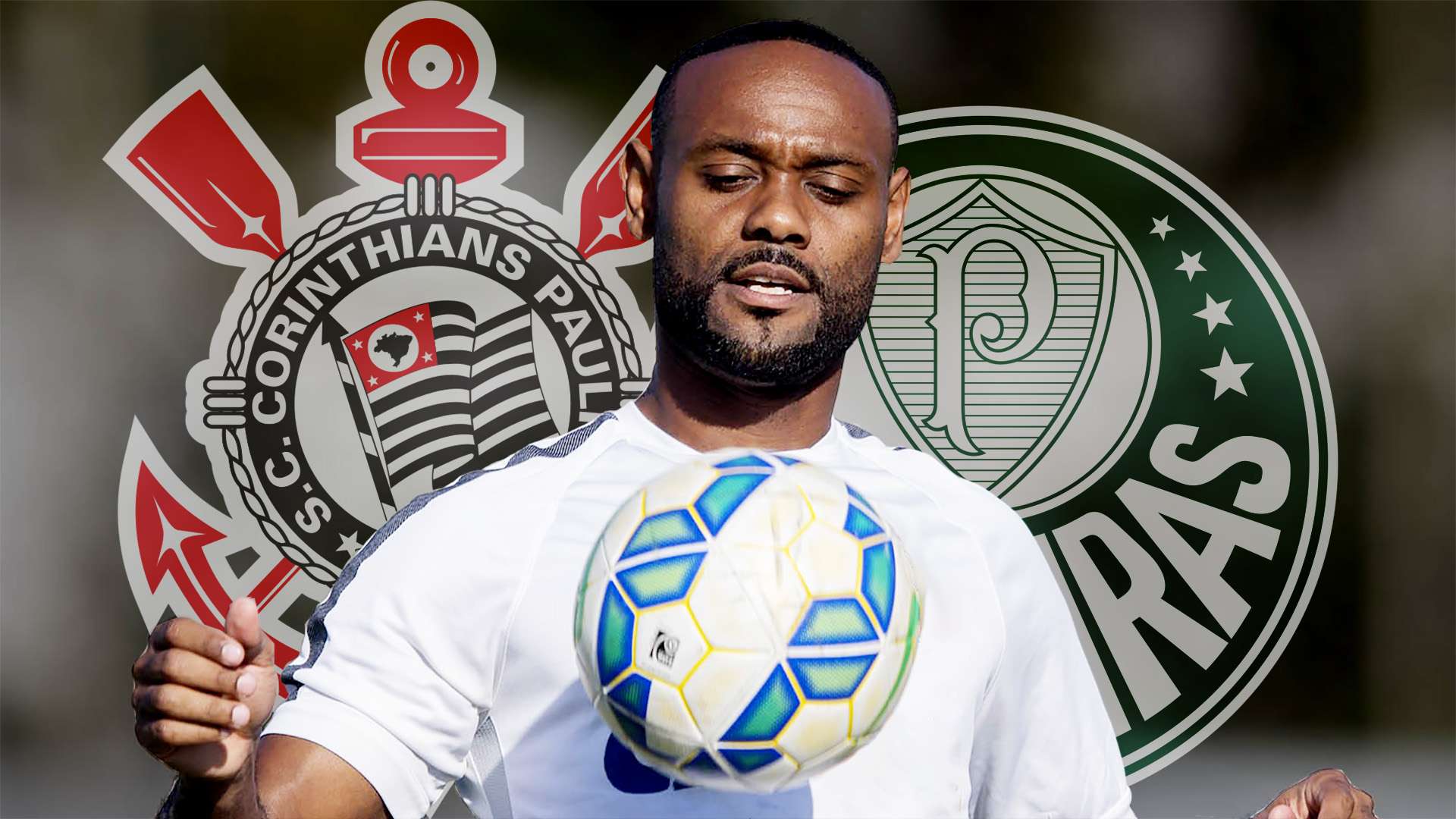 GFX Vagner Love Corinthians Palmeiras