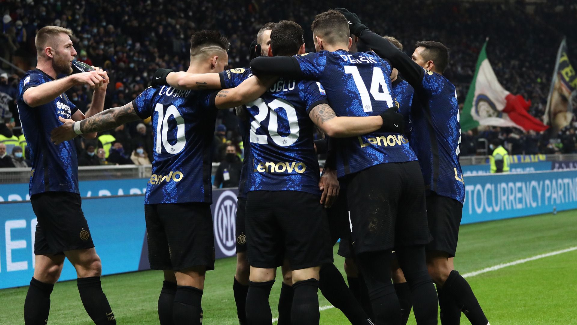 Inter vs Cagliari. 12.12.2021