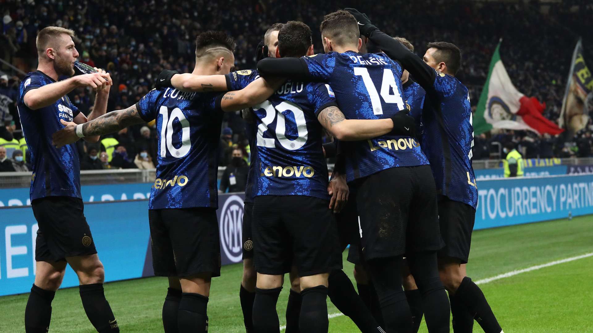 Inter vs Cagliari. 12.12.2021