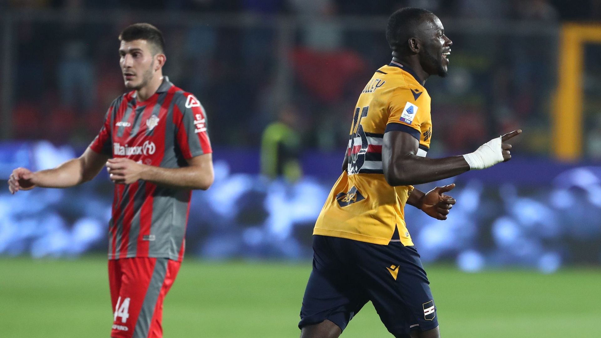 Colley Cremonese Sampdoria Serie A