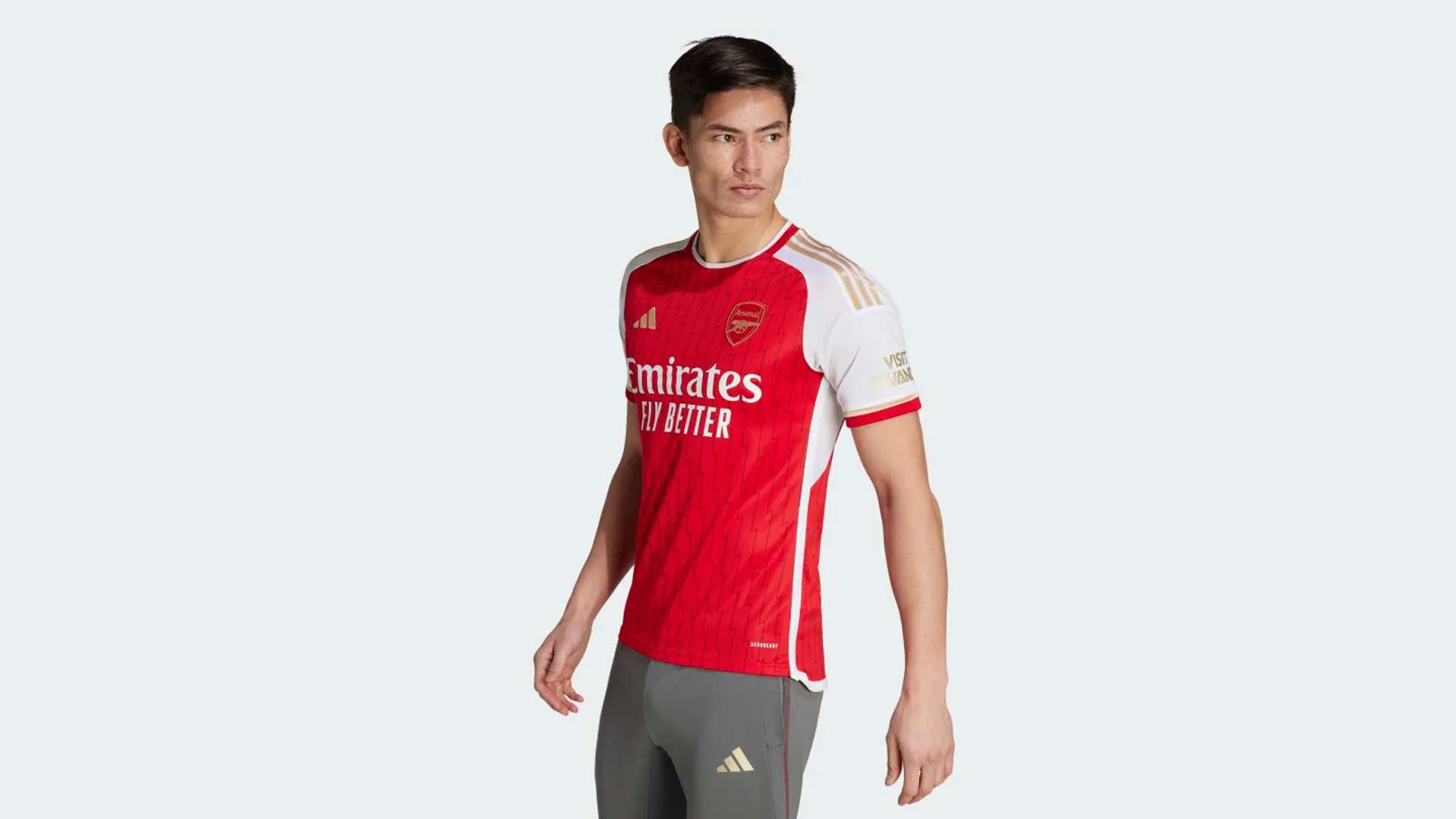 adidas unveils the all new Arsenal 2023 24 home kit Goal United Arab Emirates