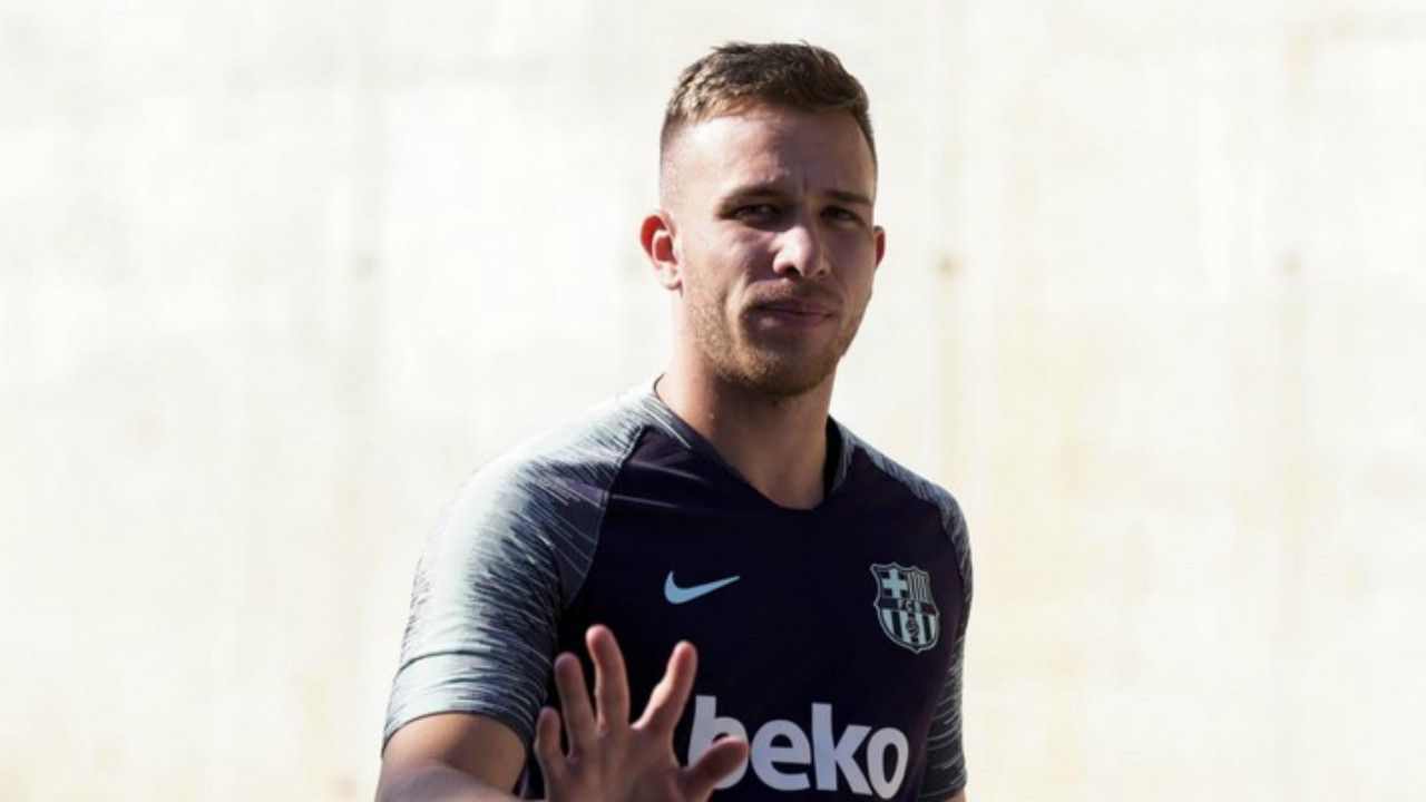 Arthur Barcelona training 12072018