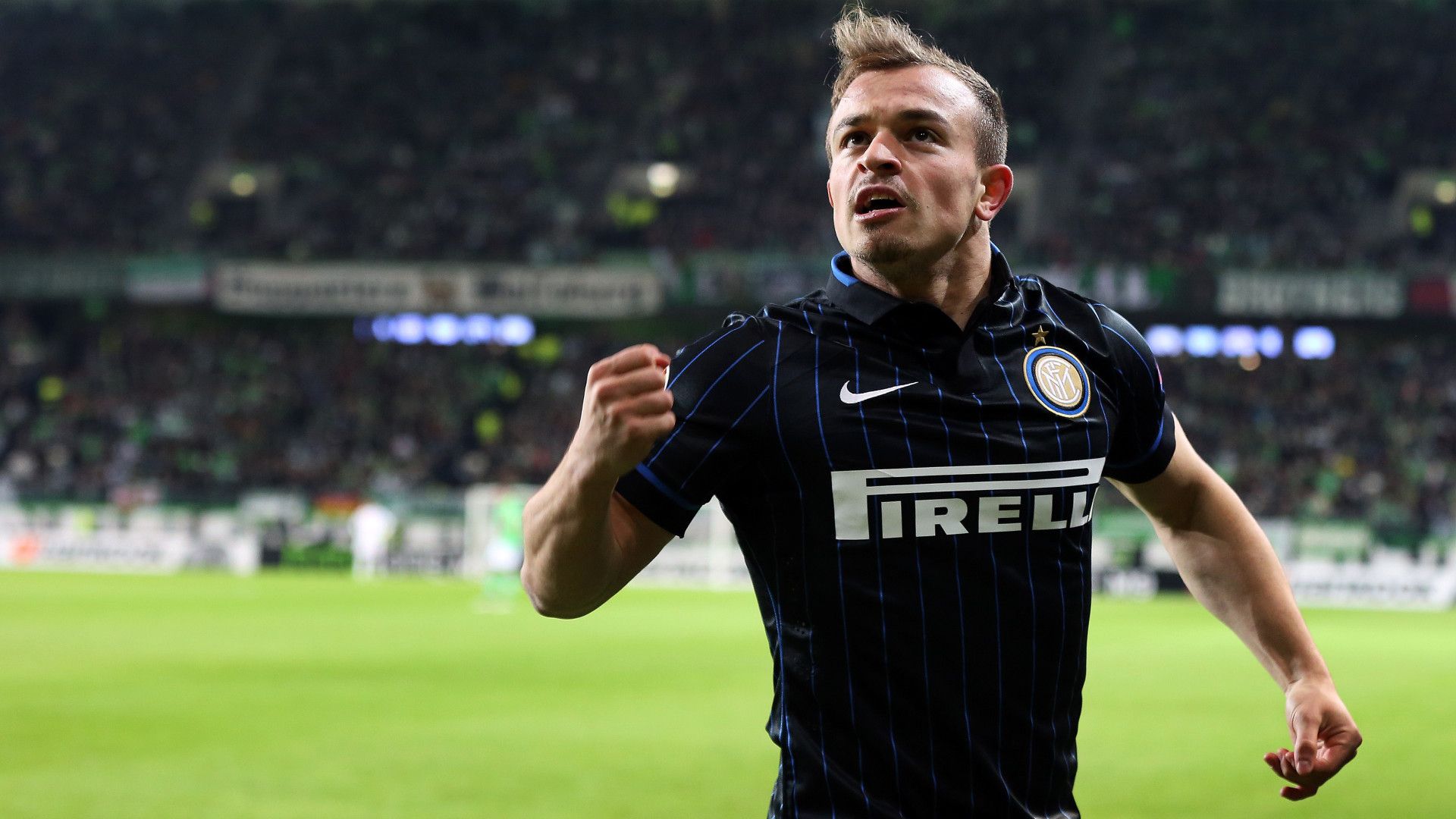 Xherdan Shaqiri Wolfsburg Inter 2015