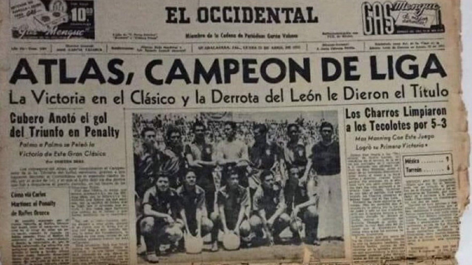 Atlas Campeón 1951