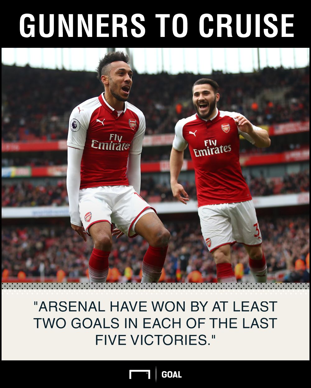 Arsenal Stoke graphic