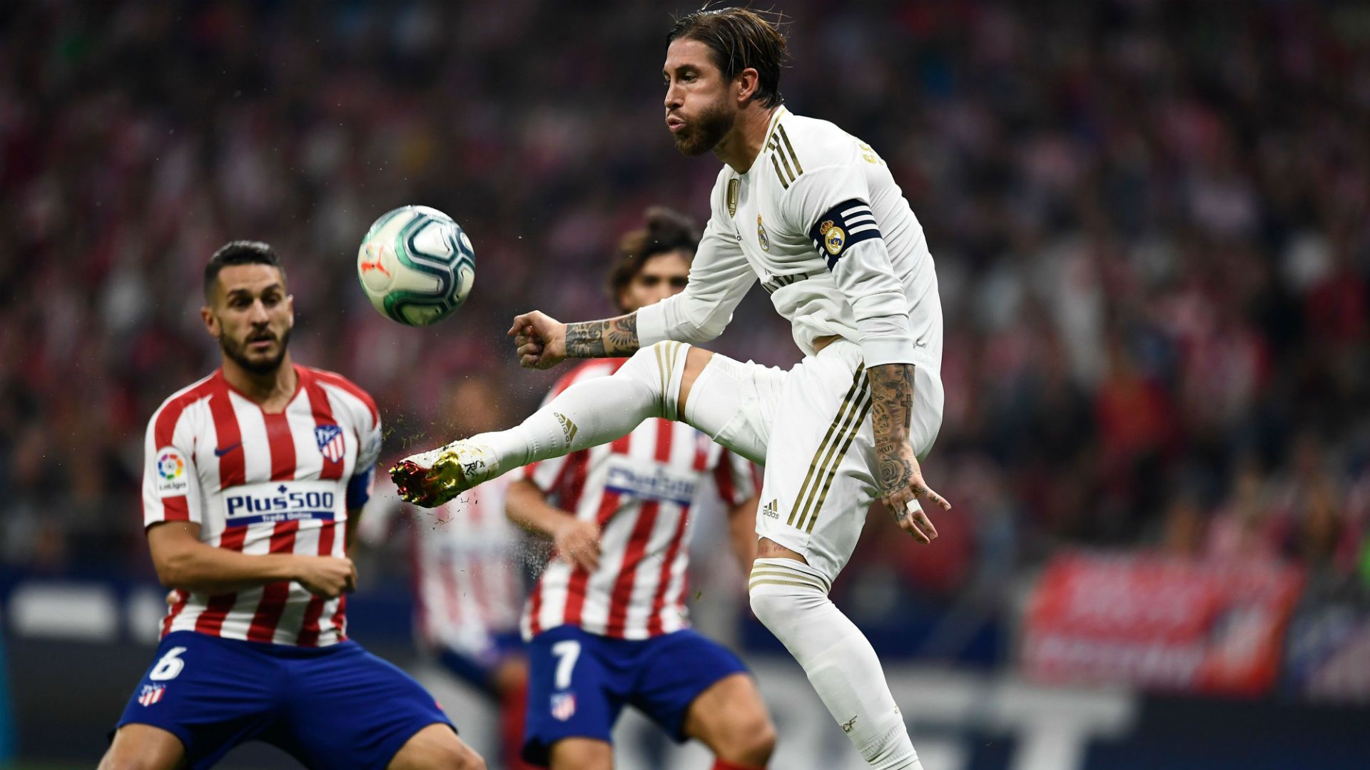 Koke Sergio Ramos Atlético Real Madrid 28092019