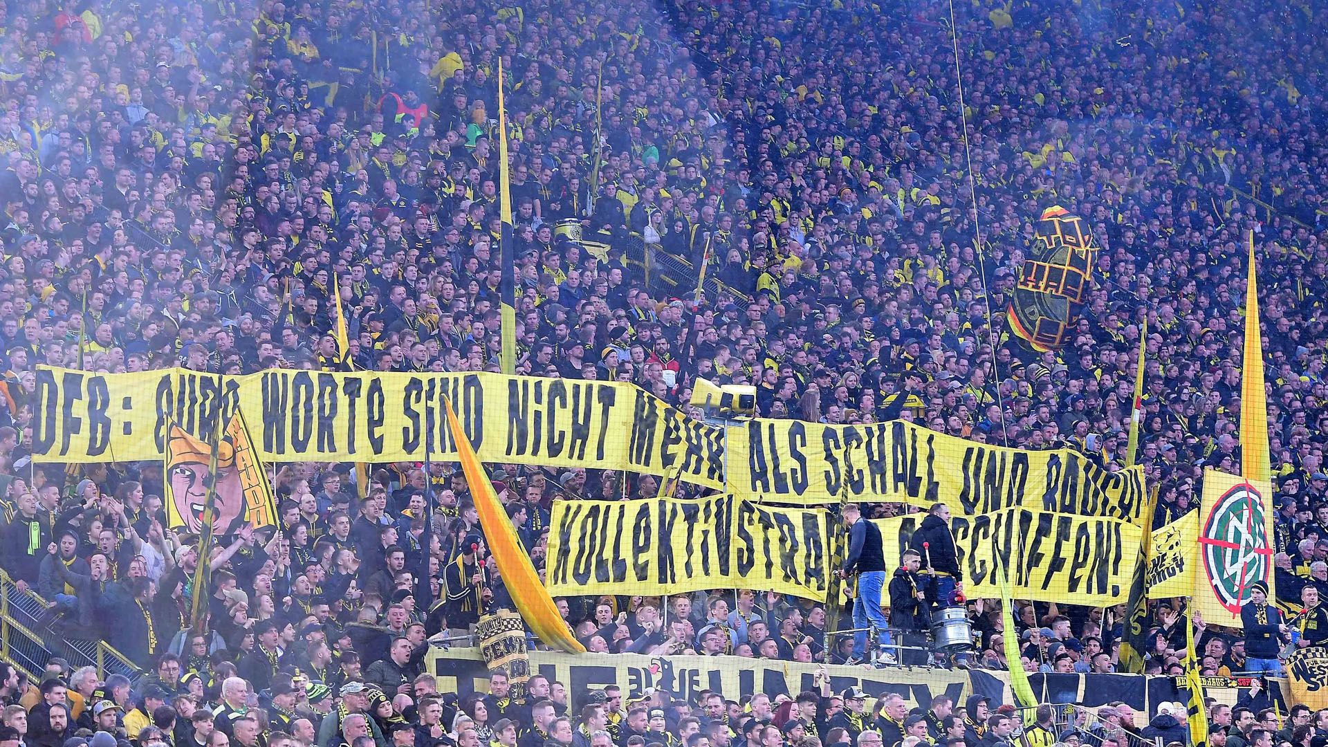 BVB FANS KOLLEKTIVSTRAFEN KRITIK DFB
