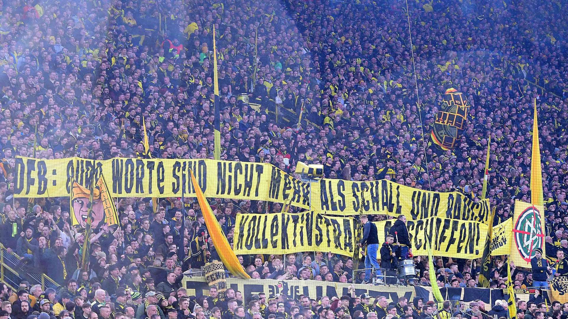 BVB FANS KOLLEKTIVSTRAFEN KRITIK DFB