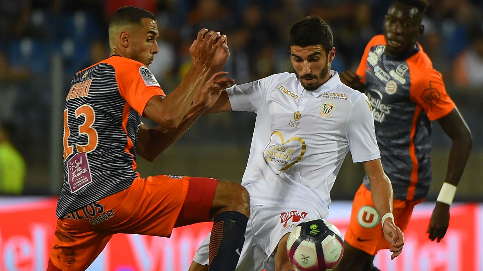 Pierre Lees-Melou Ellyes Skhiri Montpellier Nice Ligue 1 22092018