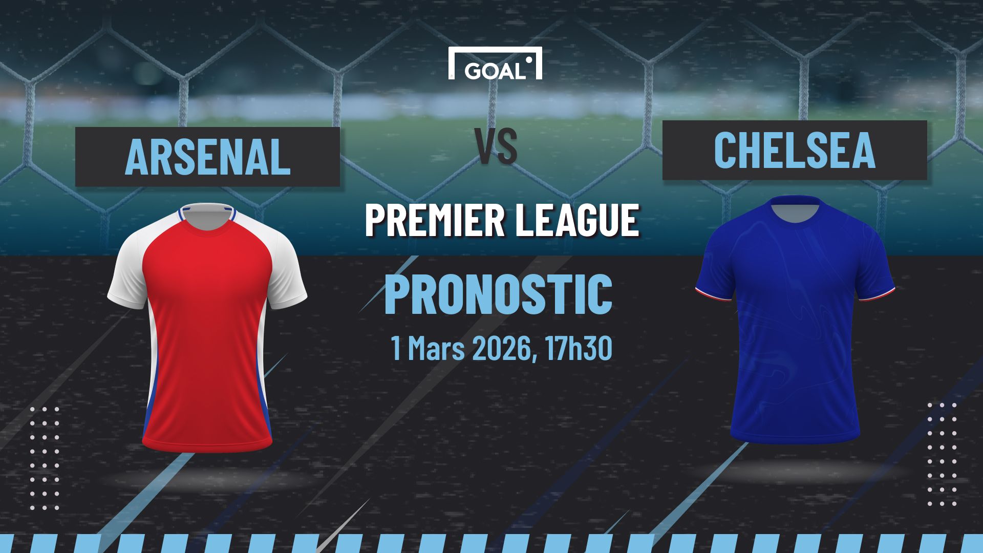  Pronostic Arsenal vs Chelsea