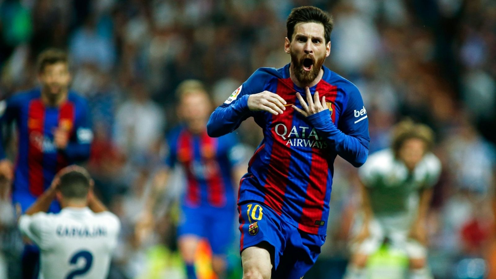 Barcelona Real Madrid Messi La Liga 2016-2017