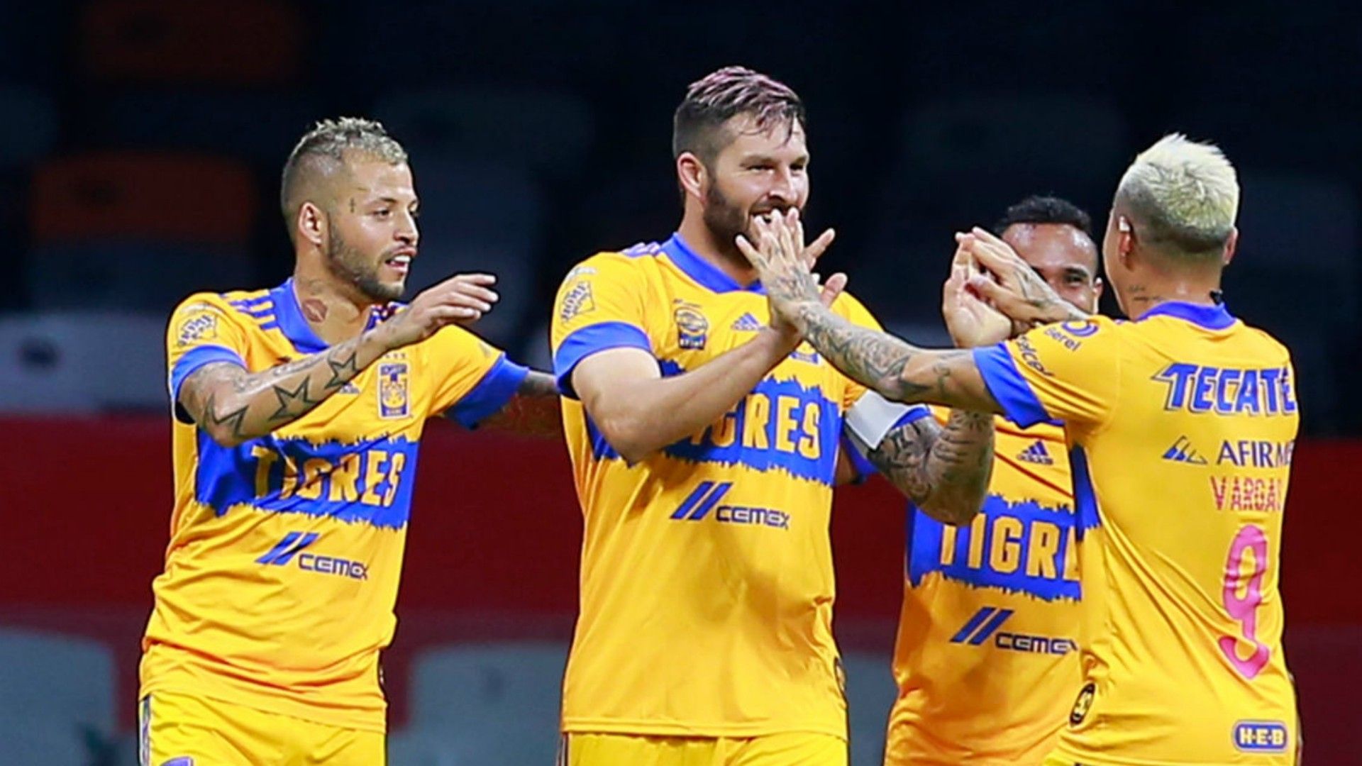 Nicolás López Eduardo Vargas André-Pierre Gignac Tigres vs Cruz Azul 171020