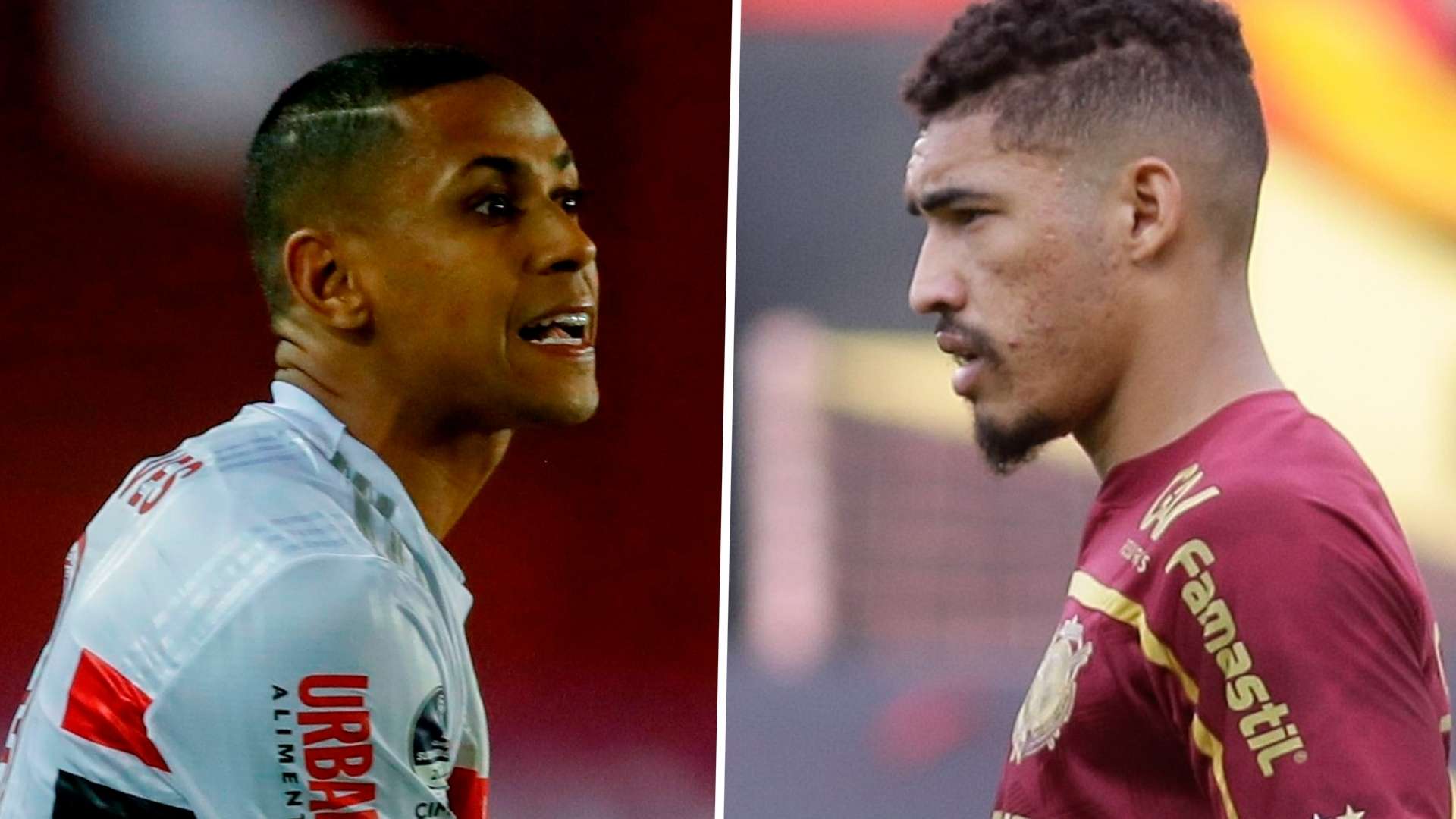 GFX Bruno Alves Adryelson São Paulo Sport 2021